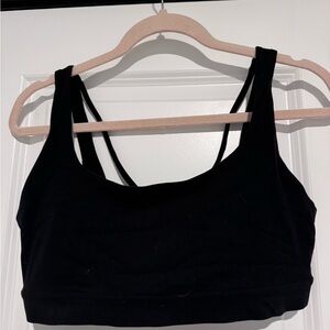 Black Women's Yoga Bra